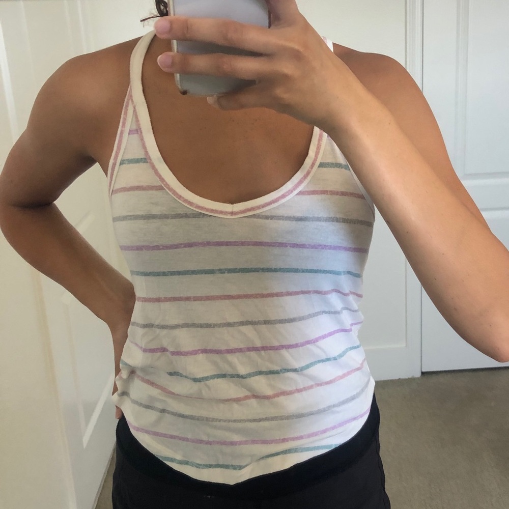 Striped tank top